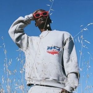 NWOT Cherry LA- Together we stand Grey Crewneck